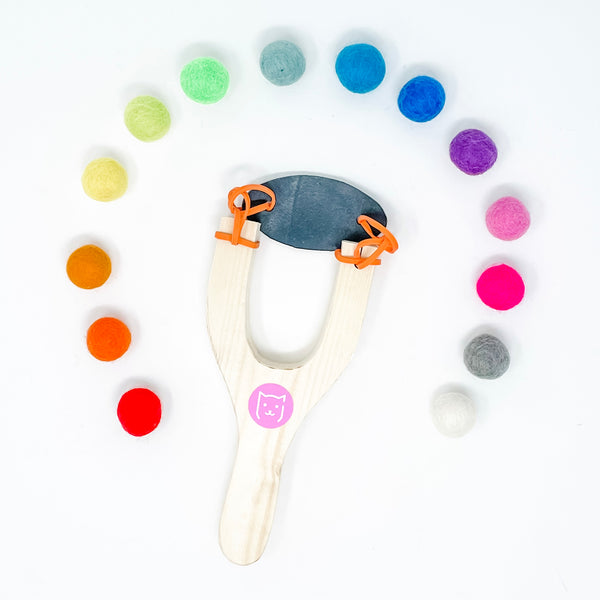 Slingshot Cat Toy Set