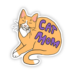 Cat Mom Sticker