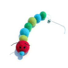 Load image into Gallery viewer, Wool Ball Caterpillar Toy