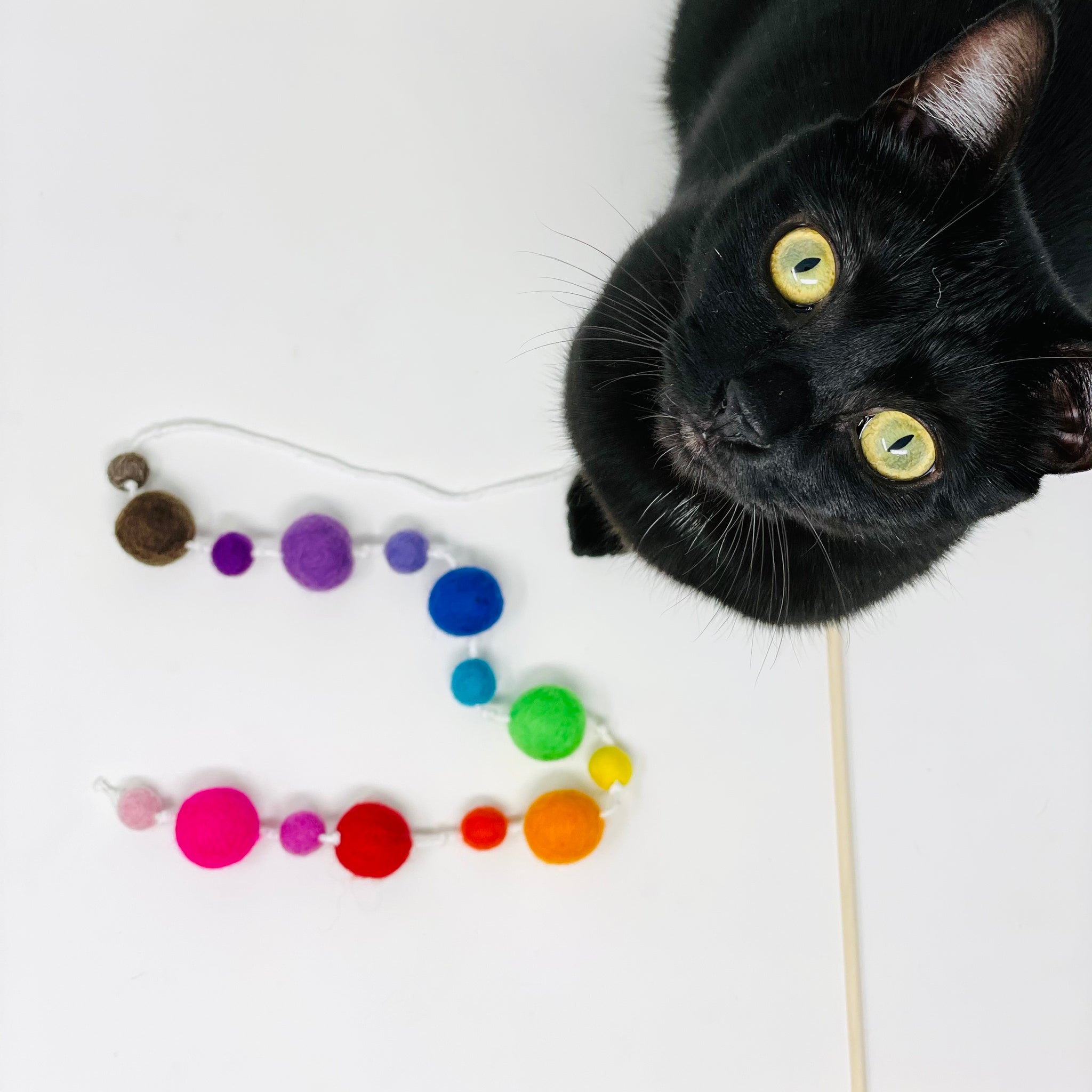 Cat Toys,wool Ball,high Quality Cat Toys Bright Colored Yarn Cat