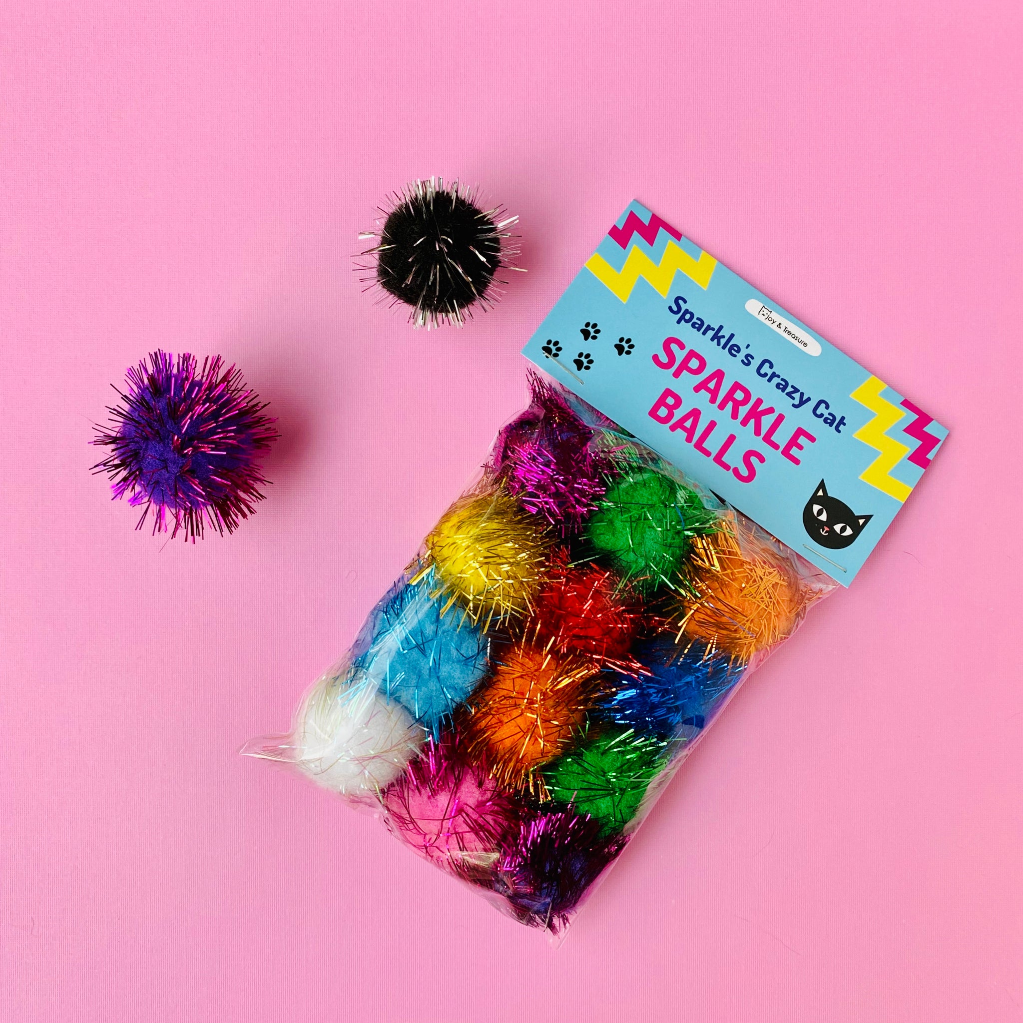 Cat sparkle balls outlet