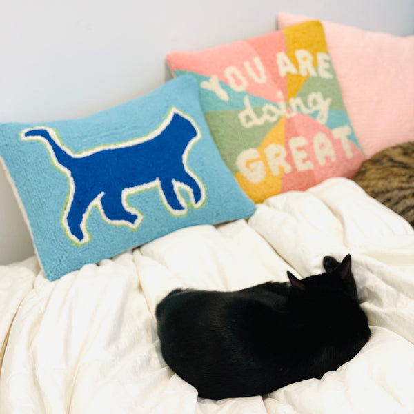 Happy Cat Hook Pillow