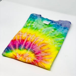 Choose Joy Tie-Dye Rainbow T-Shirt
