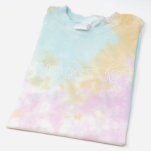 Choose Joy Tie-Dye Snow Cone T-Shirt