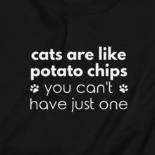 Load image into Gallery viewer, Cats are Like Potato Chips Sweatshirt