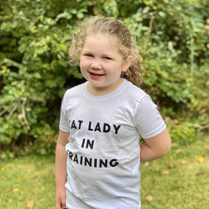 Cat Lady in Training Toddler Tee