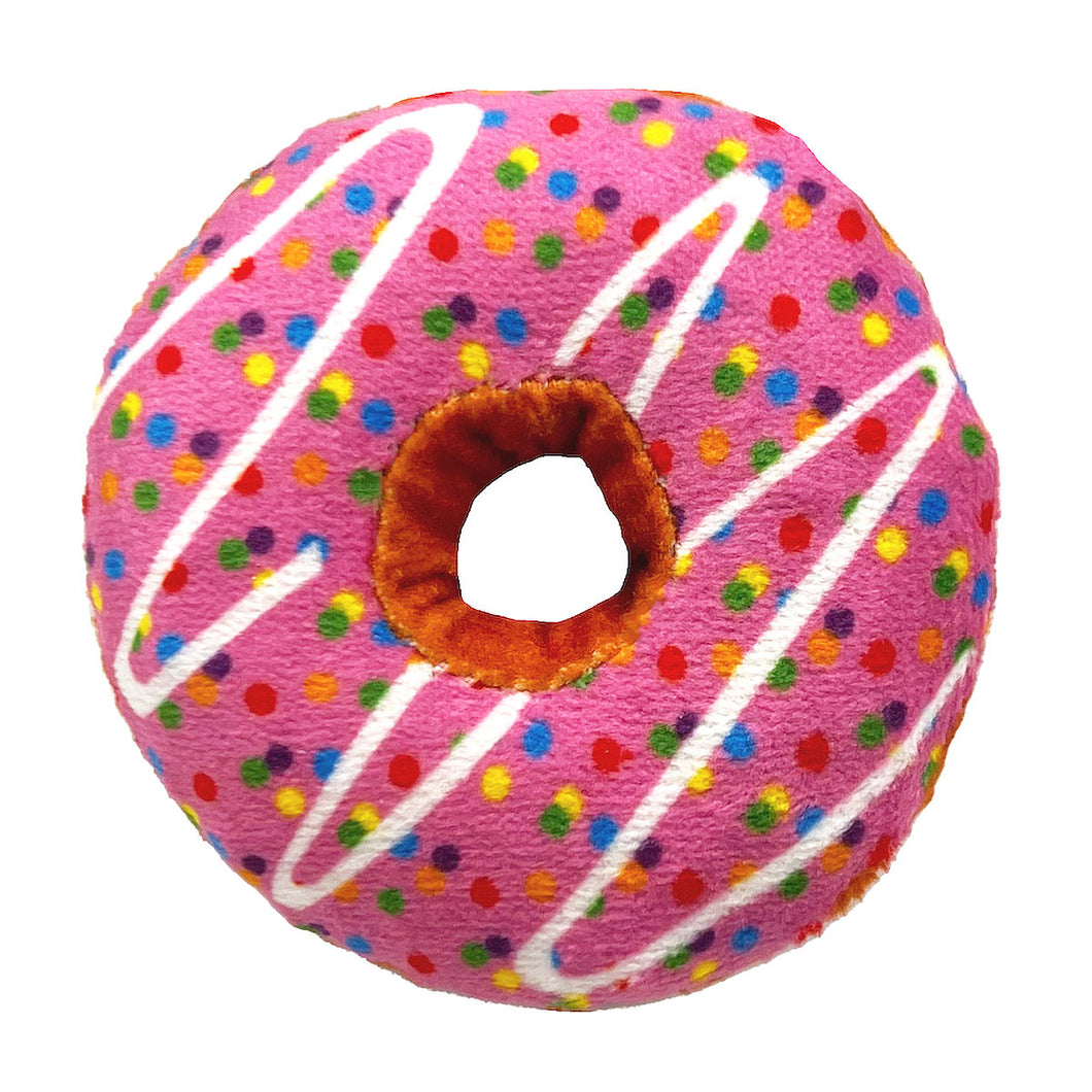 Strawberry Donut Catnip Toy