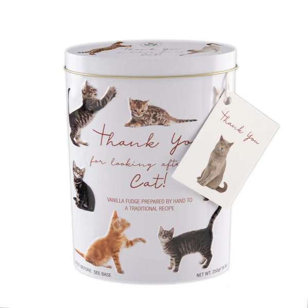 Thank You For Looking After My Cat Tin - Vanilla Fudge