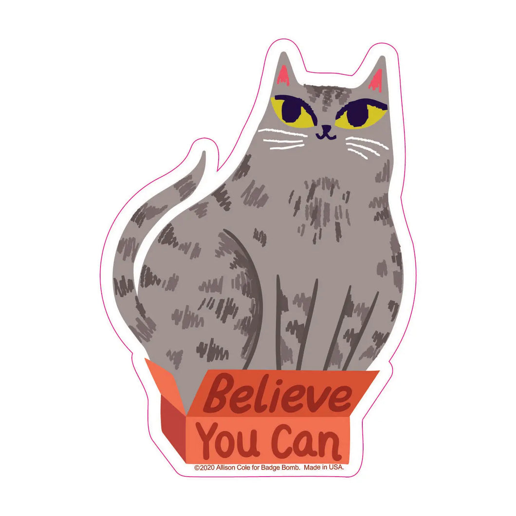 Believe You Can Sticker