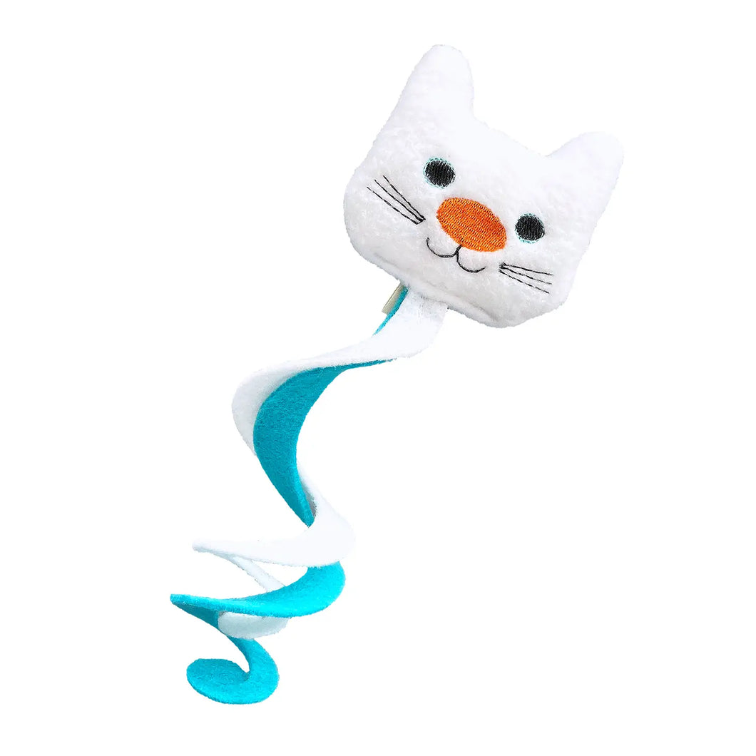 Fur-osty the Snow Cat with Whirly Tail