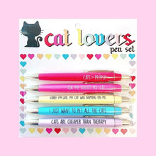 Load image into Gallery viewer, Cat Lovers Pen Set
