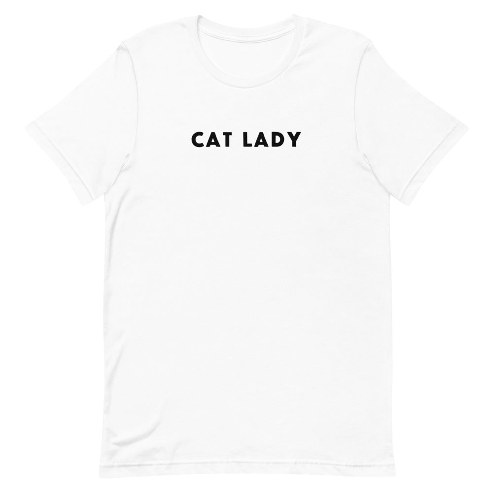 Cat Lady Adult Tee