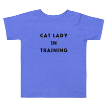 Load image into Gallery viewer, Cat Lady in Training Toddler Tee