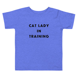 Cat Lady in Training Toddler Tee