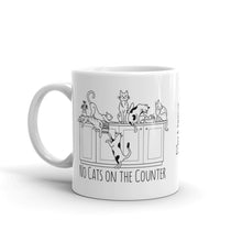 Load image into Gallery viewer, No Cats on the Counter Mug
