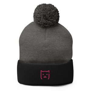 Joy & Treasure Logo Beanie Pink