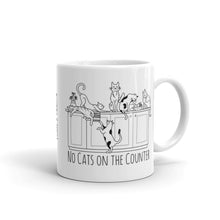 Load image into Gallery viewer, No Cats on the Counter Mug