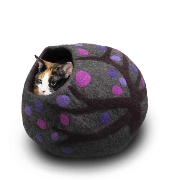 Eco Kitty Cave - Purple Rain