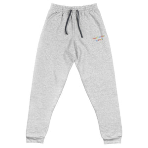 May Contain Cat Hair Embroidered Joggers