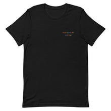 Load image into Gallery viewer, May Contain Cat Hair Embroidered T-Shirt