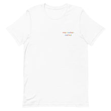 Load image into Gallery viewer, May Contain Cat Hair Embroidered T-Shirt